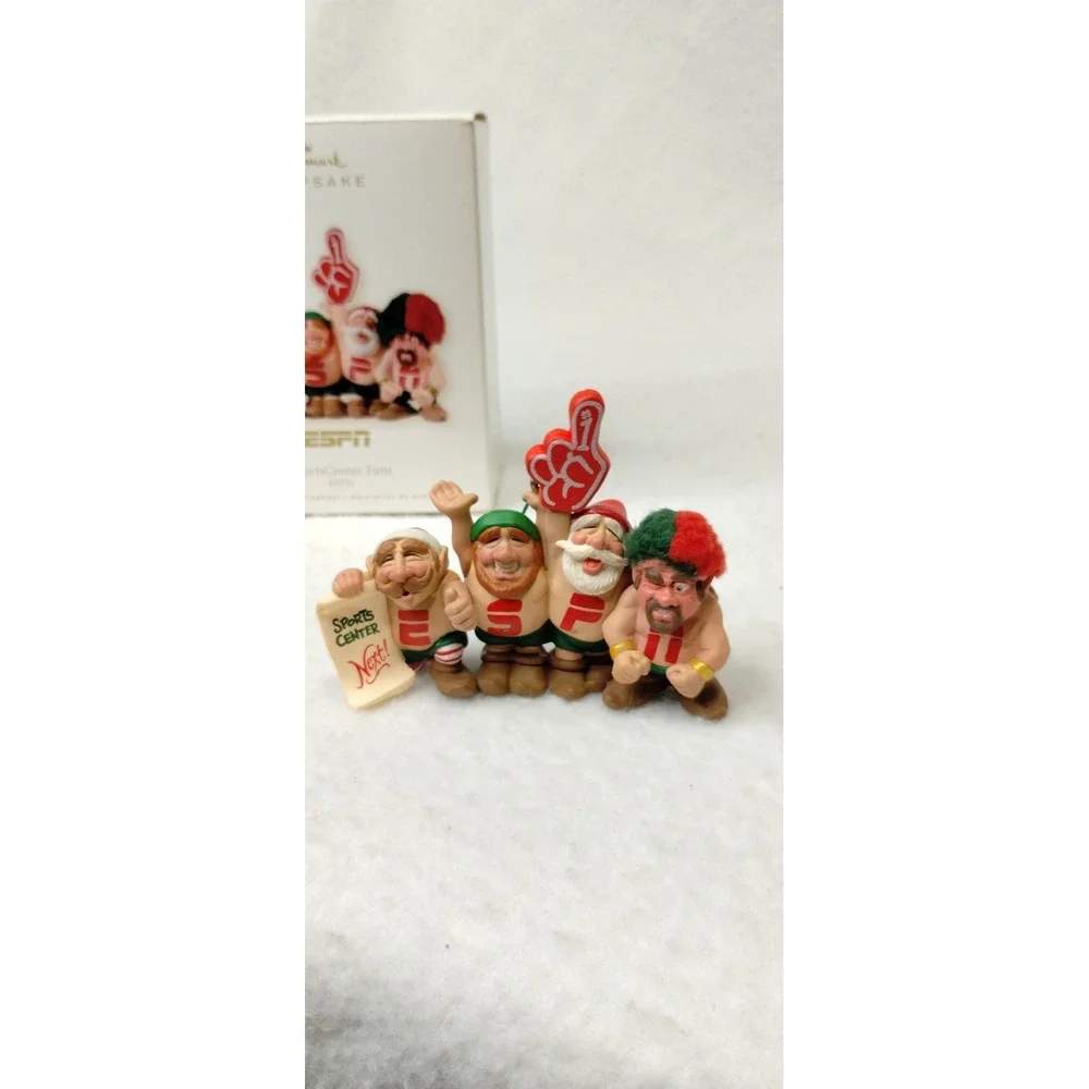 Hallmark Keepsake ESPN SportsCenter Fans Ornament 1999‎ Collectible